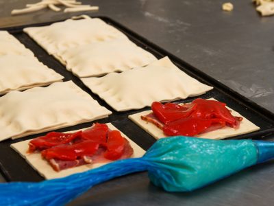 Empanada de Lomo con Pimientos